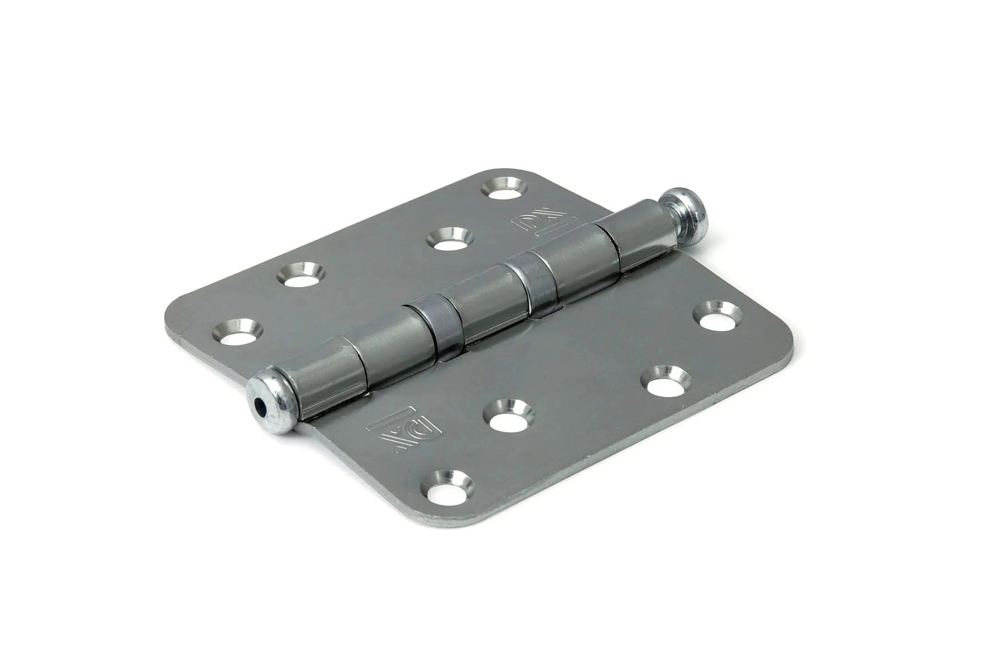 Dulimex Kogellagerscharnier ronde hoeken 89X89 mm verzinkt - Deurbeslag-expert