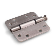 Dulimex Glijlagerscharnier ronde hoeken 3 mm 89x89 mm RVS geborsteld