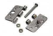 Dulimex DX kogellagerscharnier 89x89 mm RVS geborsteld SKG los gestort – H367L89892025