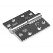 Dulimex Kogelstiftpaumelle rechte hoeken 89x89 mm | Verzinkt Rechts - Deurbeslag-expert