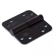 DX Kogelstiftpaumelle ronde hoeken 89x89 mm SKG3 Zwart Rechts