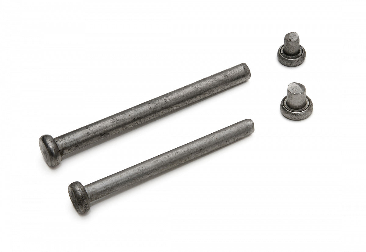 Dulimex scharnierpen met dummy voor 3 mm lagerscharnier 89x89 mm, RVS, detail