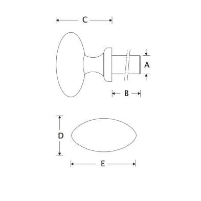 Artitec Penkruk Ei 70mm charme hout