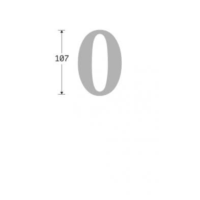 Artitec Mi Satori Huisnummer Oxford 0 ijzer zwart