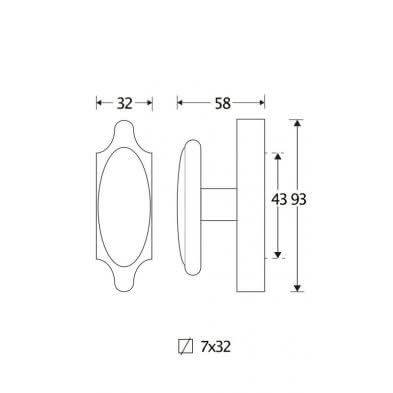 Artitec Mi Satori Draaikiep raamkruk Milford ijzer zwart