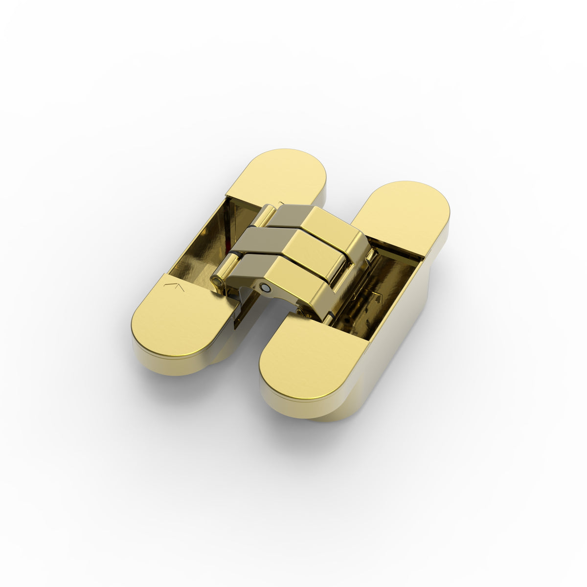 Argenta Tyo Onzichtbaar 3D-scharnier Messing goud - foto 1
