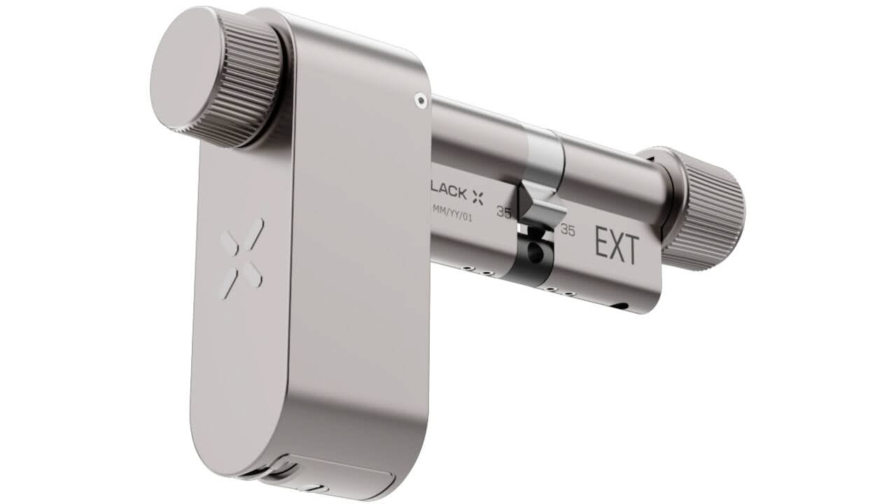 Black X | Smart Lock | 35/35 tot 45/45 | Mat Nikkel