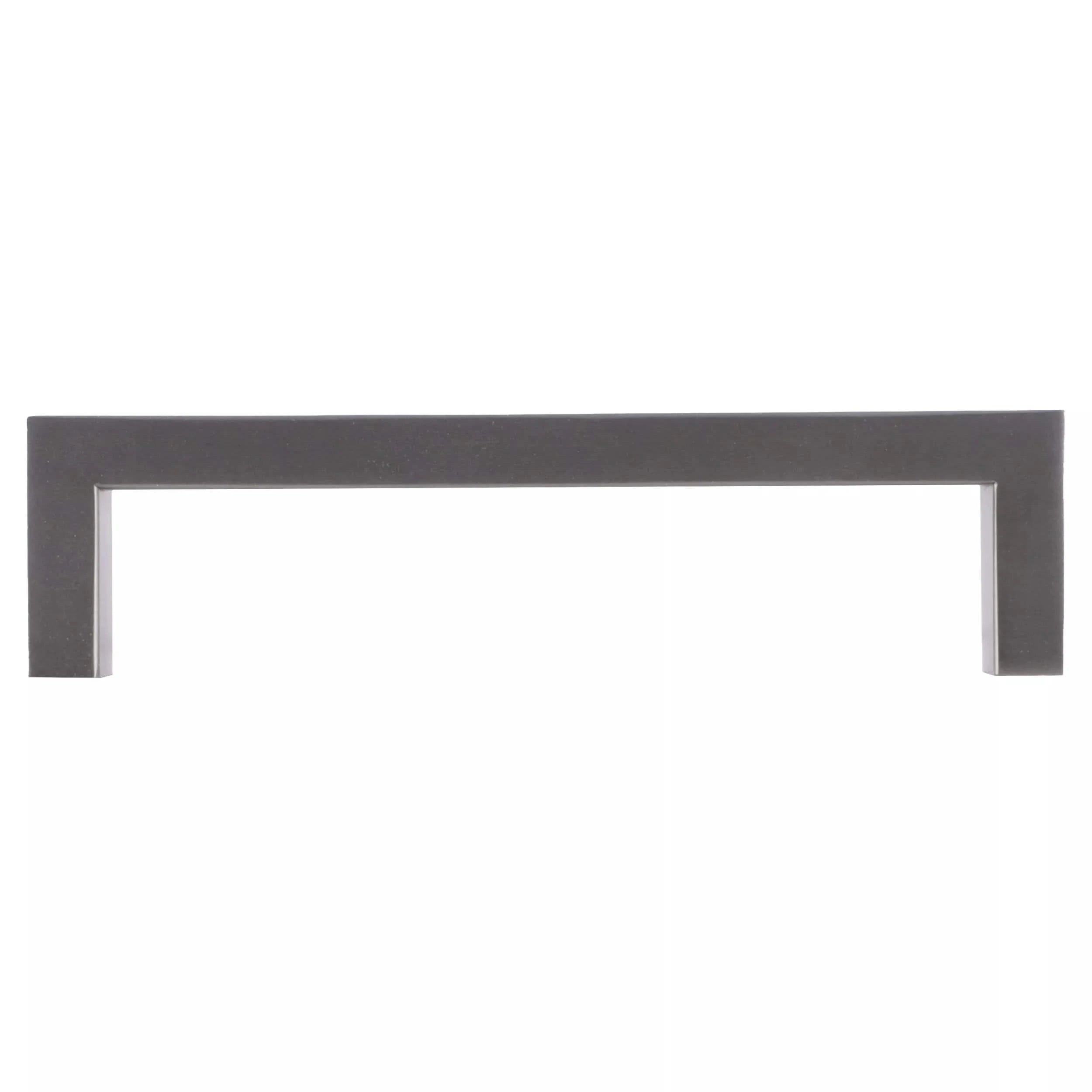 meubelgreep rechthoekig Gunmetal