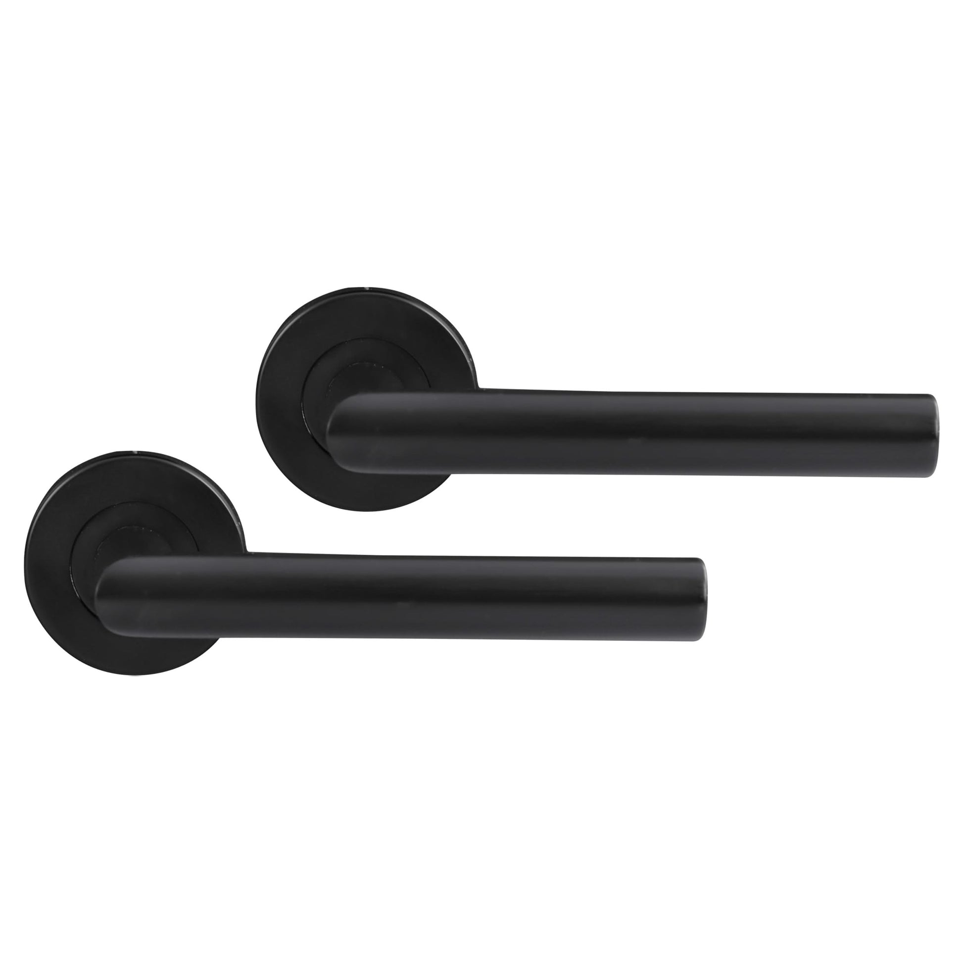 Differnz | Amsterdam deurkruk | rond rozet | zwart