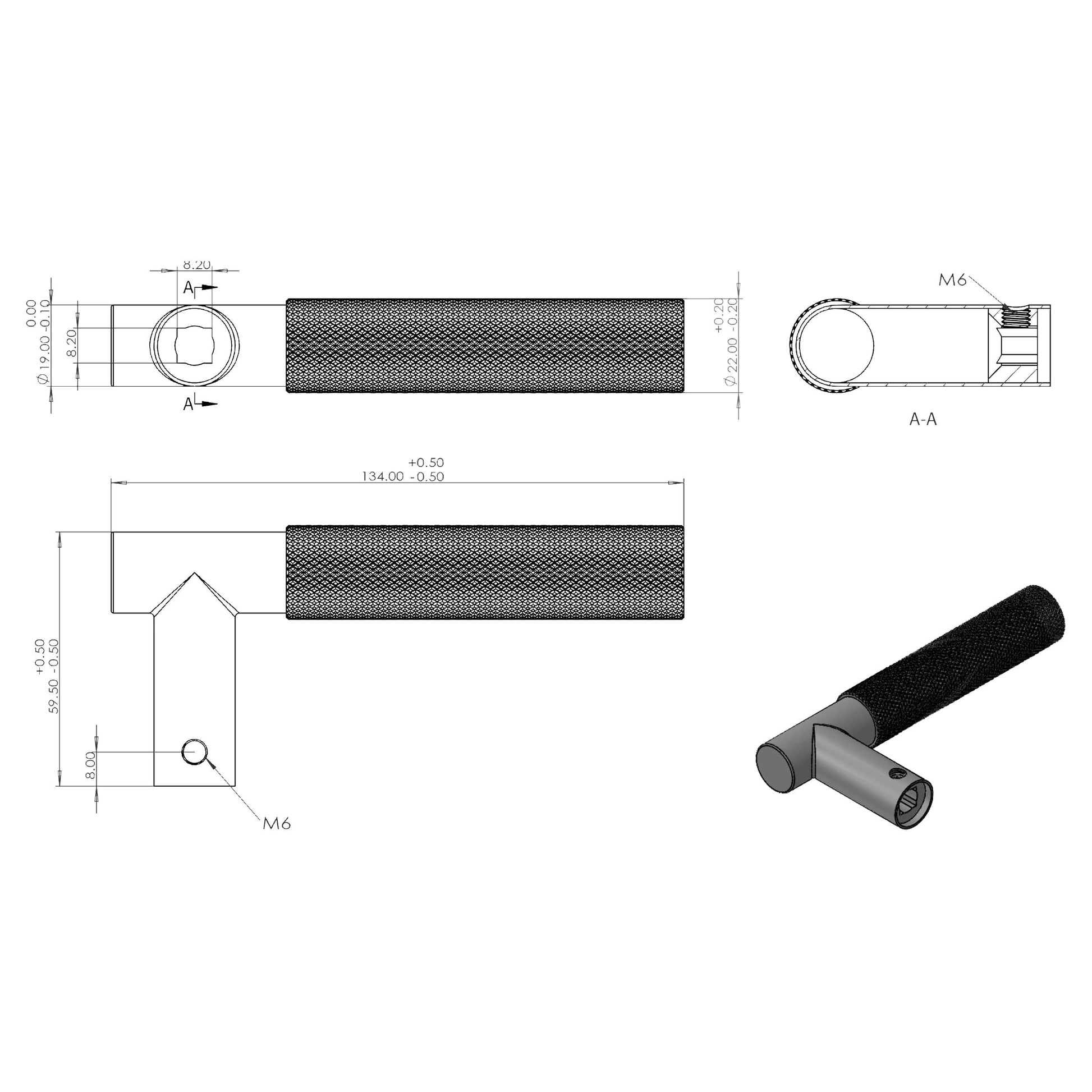 Differnz | Utrecht deurkruk | ovaal schild | WC 63 mm | zwart