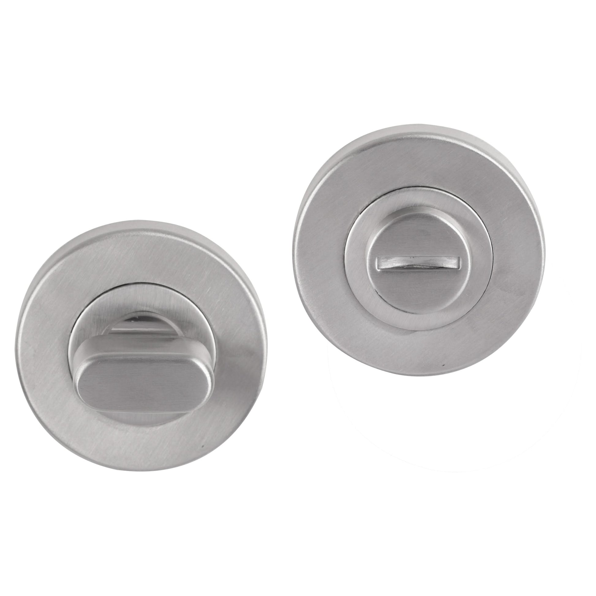 Differnz | WC Rozet | Mat Chroom | Rond | 53mm