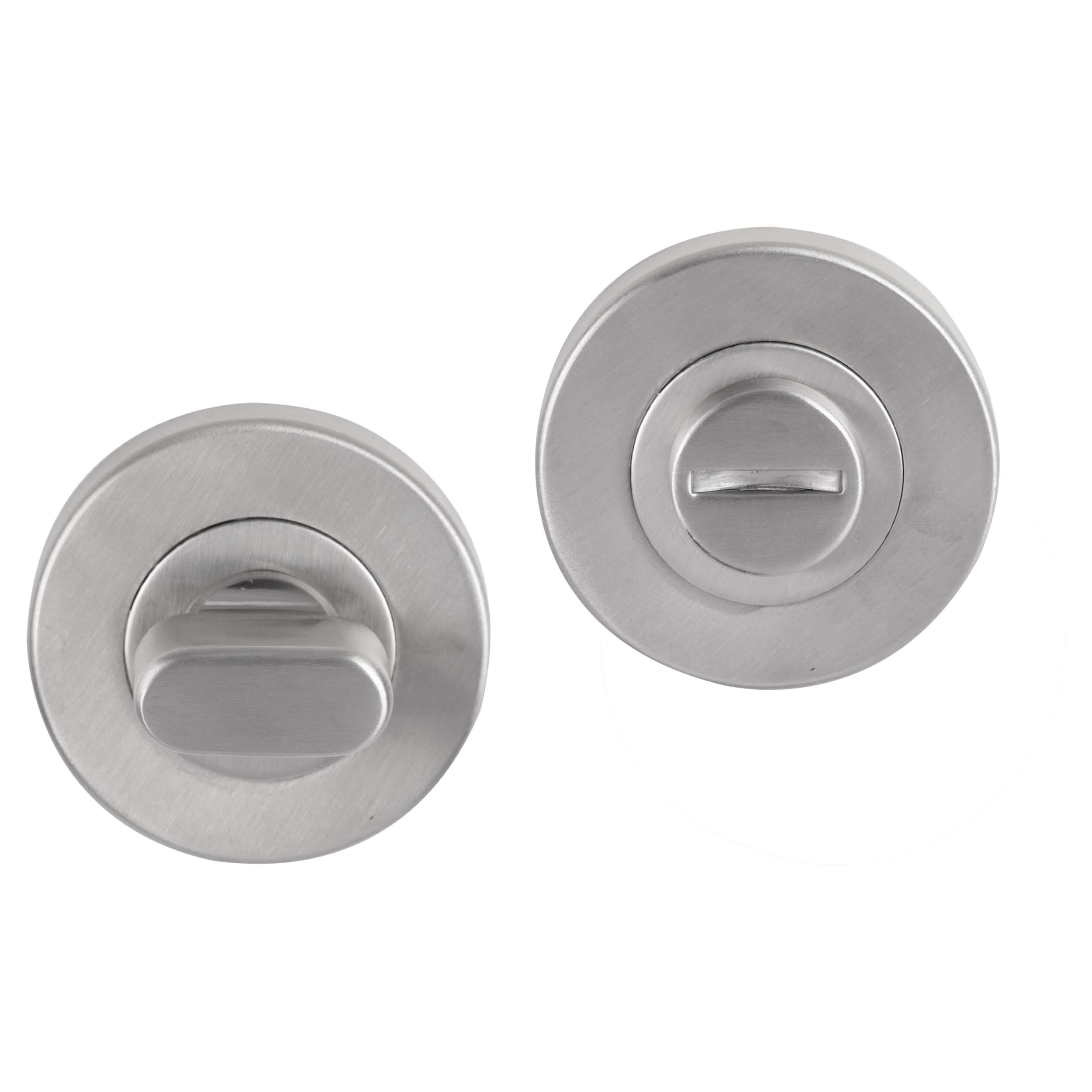 Differnz | WC Rozet | Mat Chroom | Rond | 53mm