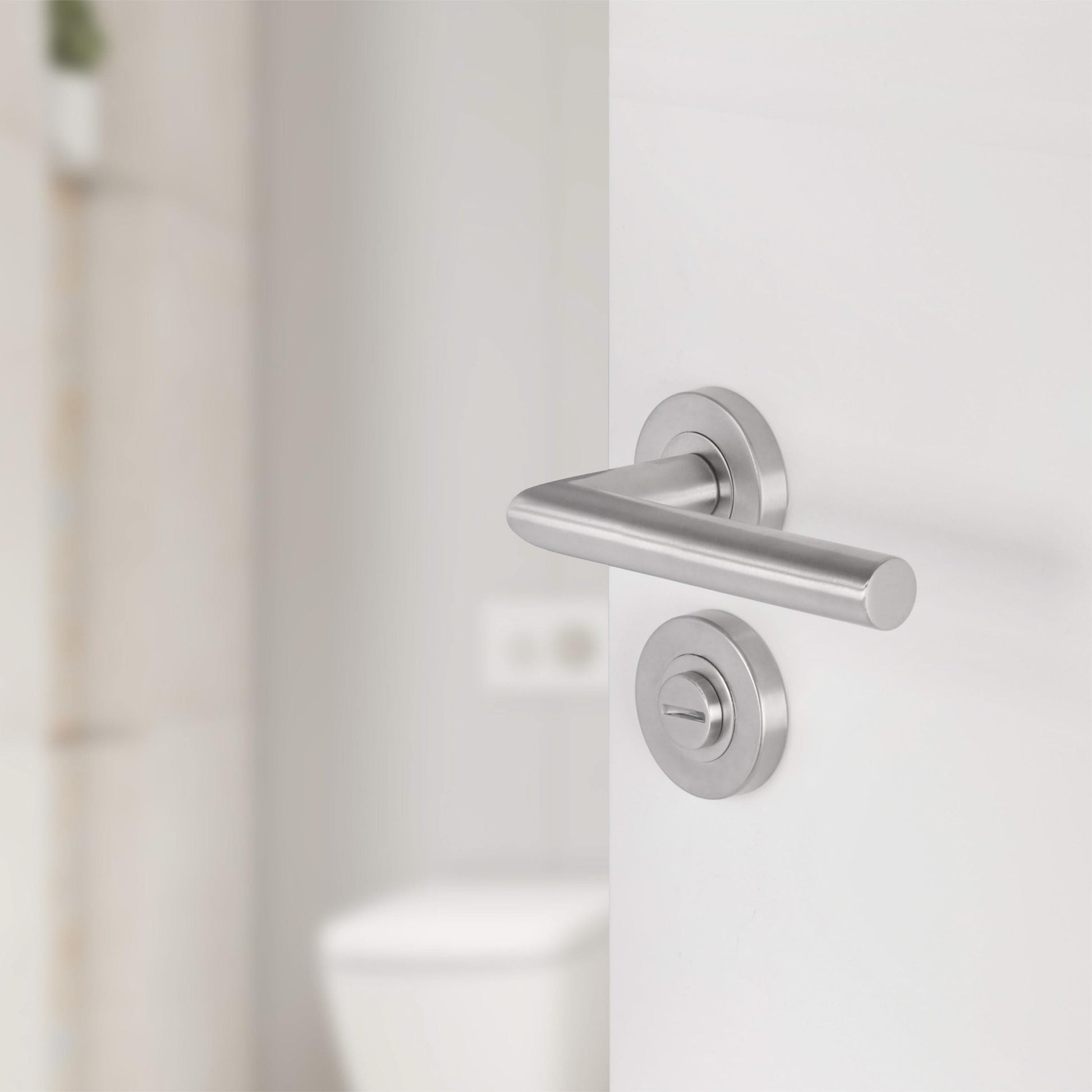 Differnz | WC Rozet | Mat Chroom | Rond | 53mm - Deurbeslag-expert