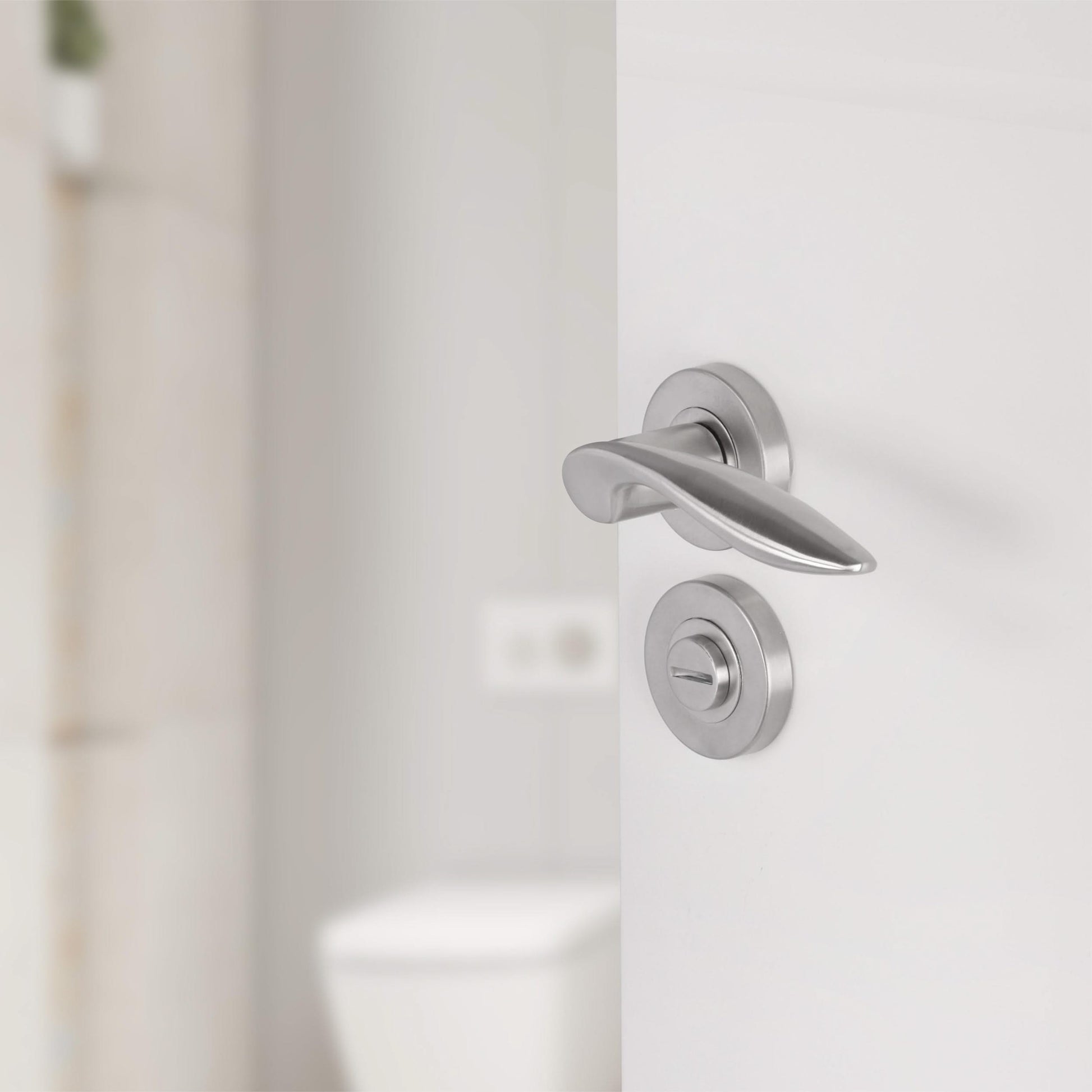 Differnz | WC Rozet | Mat Chroom | Rond | 53mm - Deurbeslag-expert