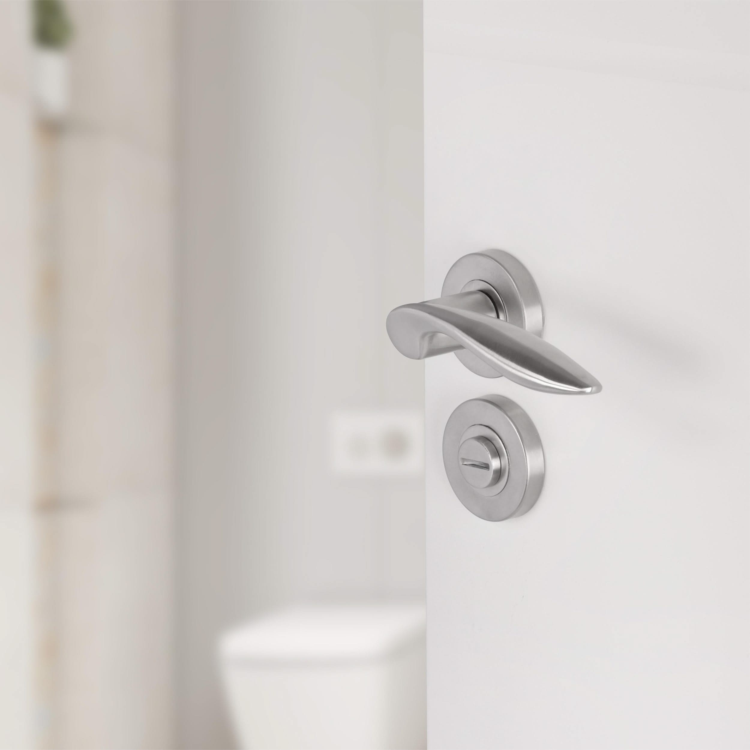 Differnz | WC Rozet | Mat Chroom | Rond | 53mm - Deurbeslag-expert