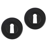 Differnz | Rozet met Sleutelgat | Zwart | Rond | 53mm