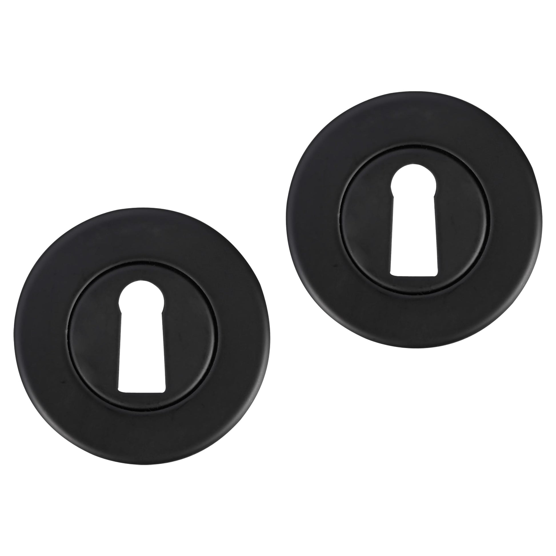 Differnz | Rozet met Sleutelgat | Zwart | Rond | 53mm