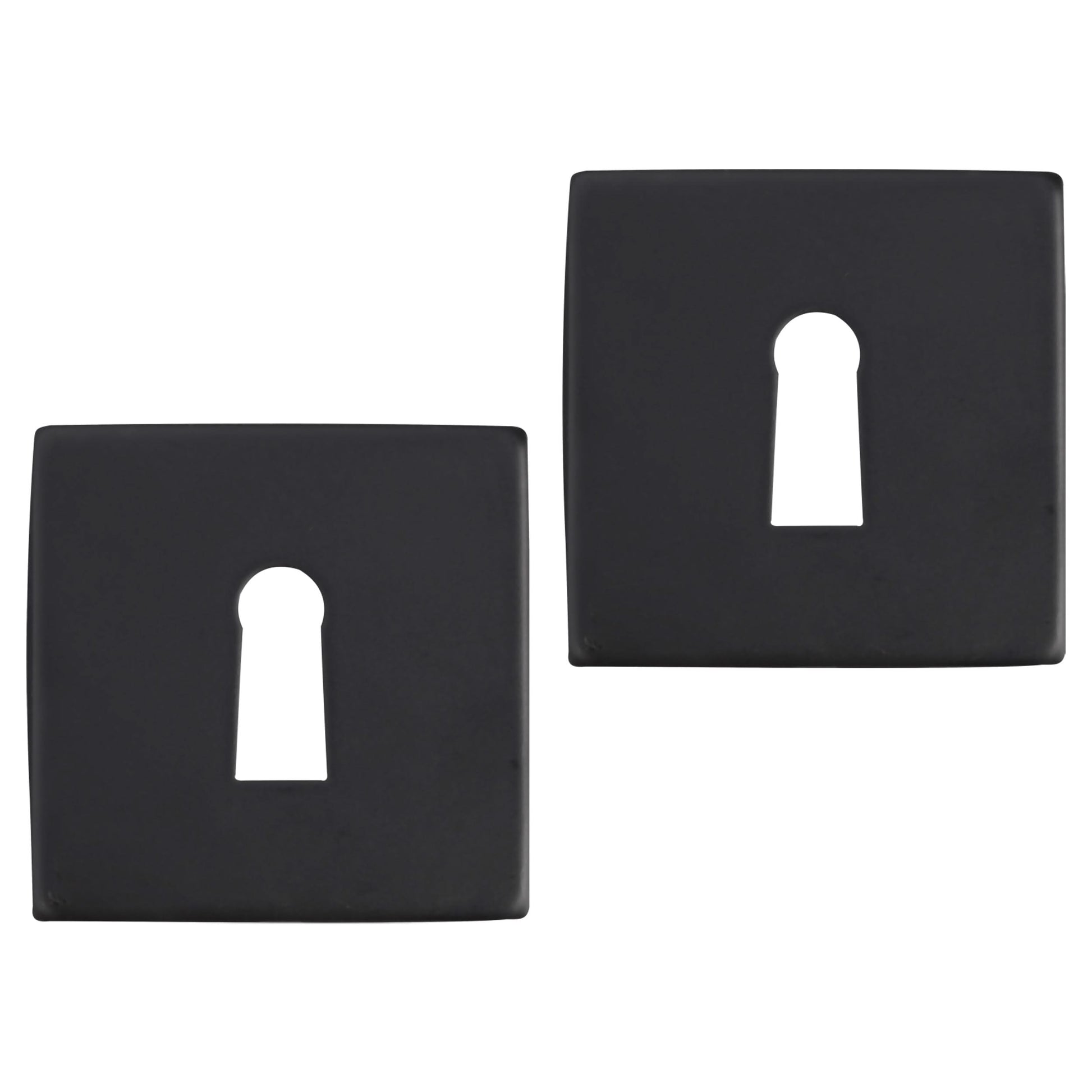 Differnz | Rozet met Sleutelgat | Zwart | Vierkant | 52x52mm