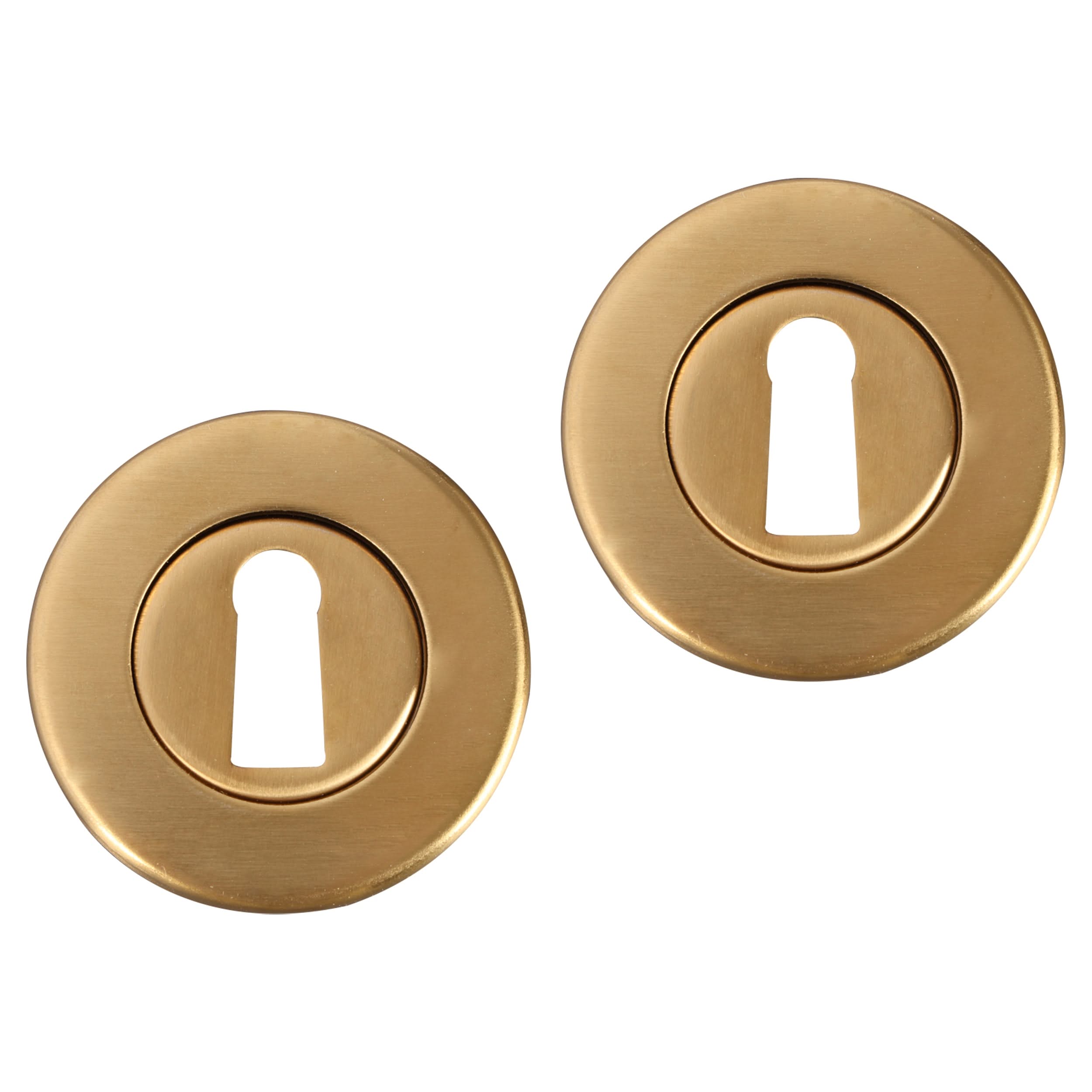 Differnz | Rozet met Sleutelgat | Goud | Rond | 53mm