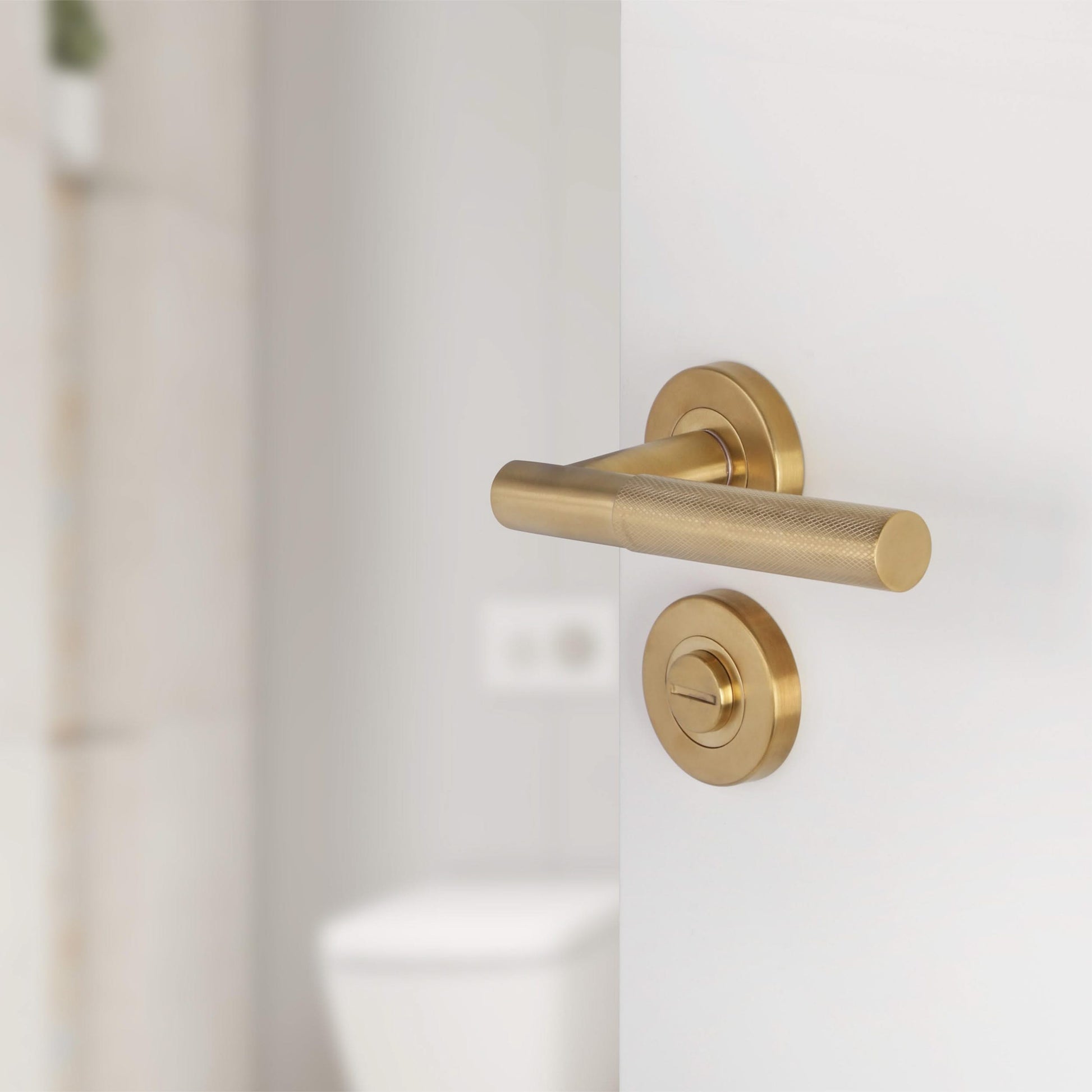 Differnz | WC Rozet | Goud | Rond | 53mm - Deurbeslag-expert