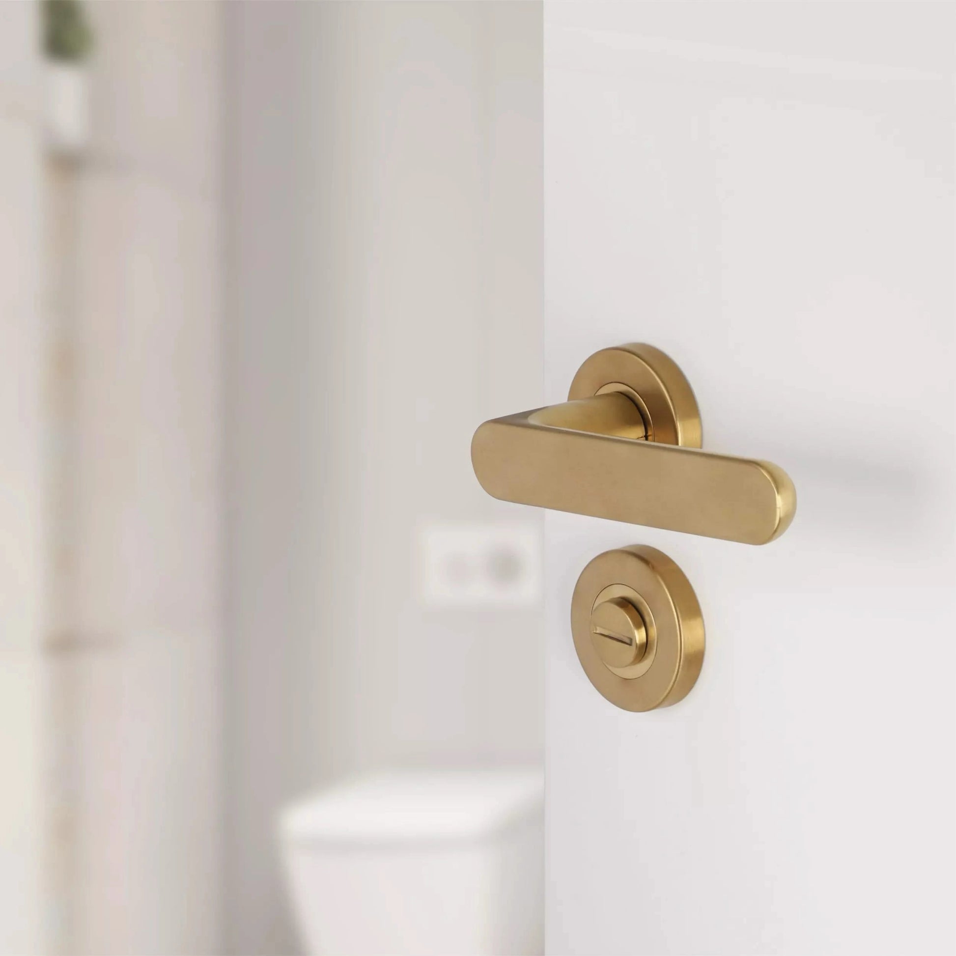 Differnz | WC Rozet | Goud | Rond | 53mm - Deurbeslag-expert