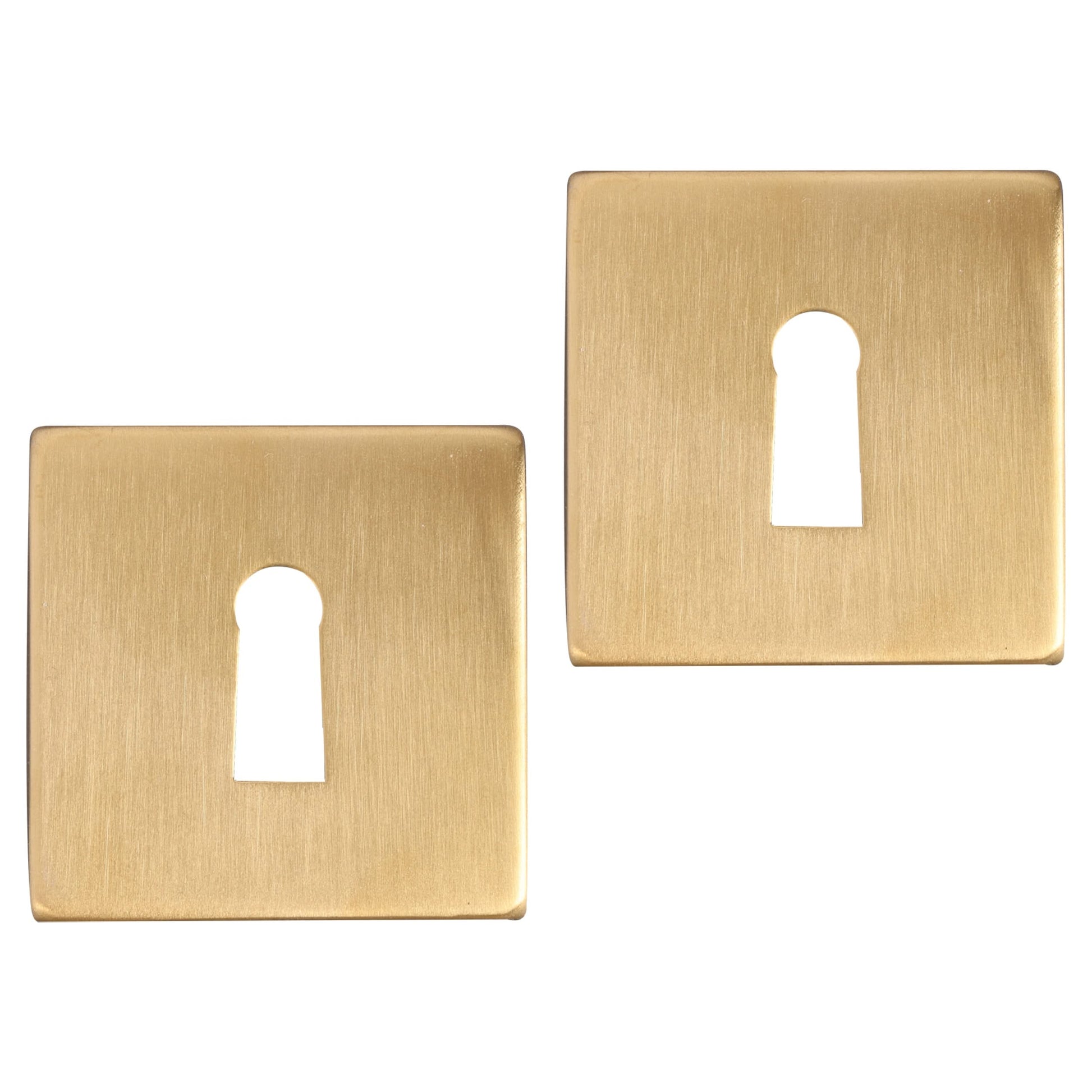 Differnz | Rozet met Sleutelgat | Goud | Vierkant | 52x52mm