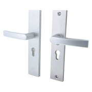 Starx veiligheidsbeslag - krukgarnituur - PC55 - SKG*** - langschild - aluminium F1