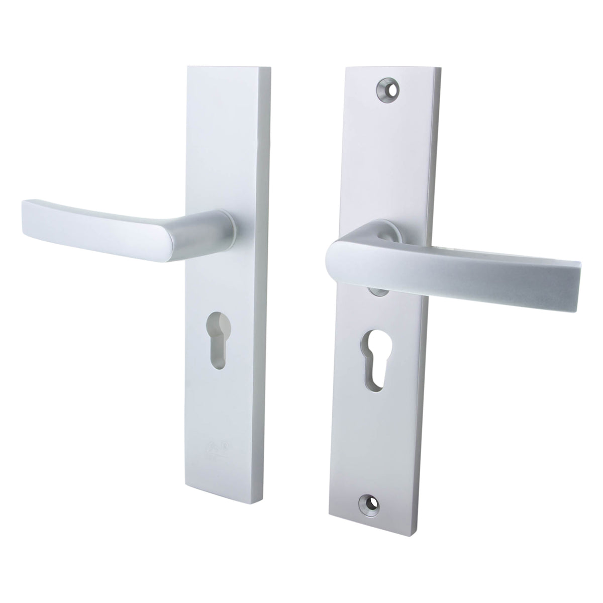 Starx veiligheidsbeslag - krukgarnituur - PC55 - SKG*** - langschild - aluminium F1