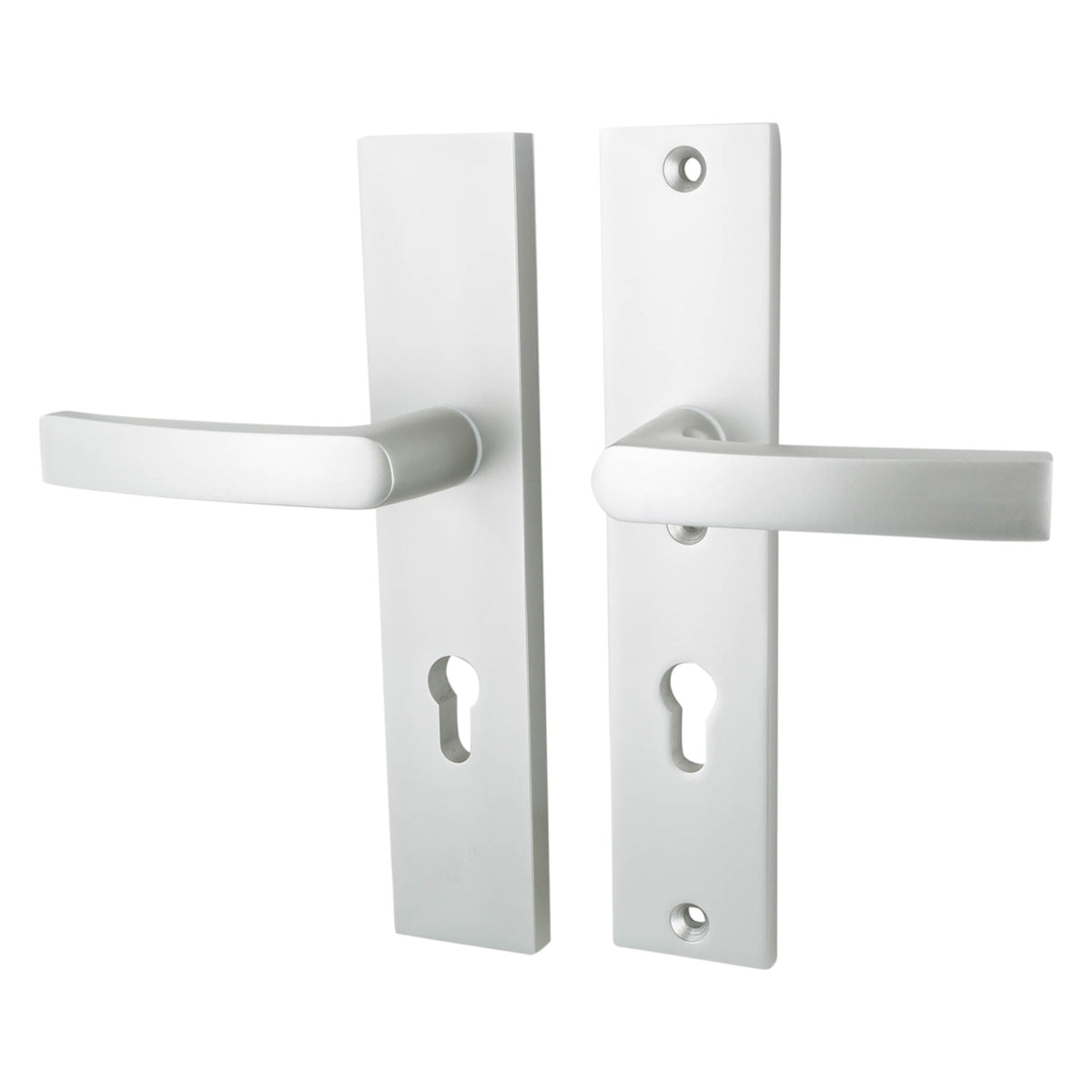 Starx veiligheidsbeslag - krukgarnituur - PC72 - SKG*** - langschild - aluminium F1