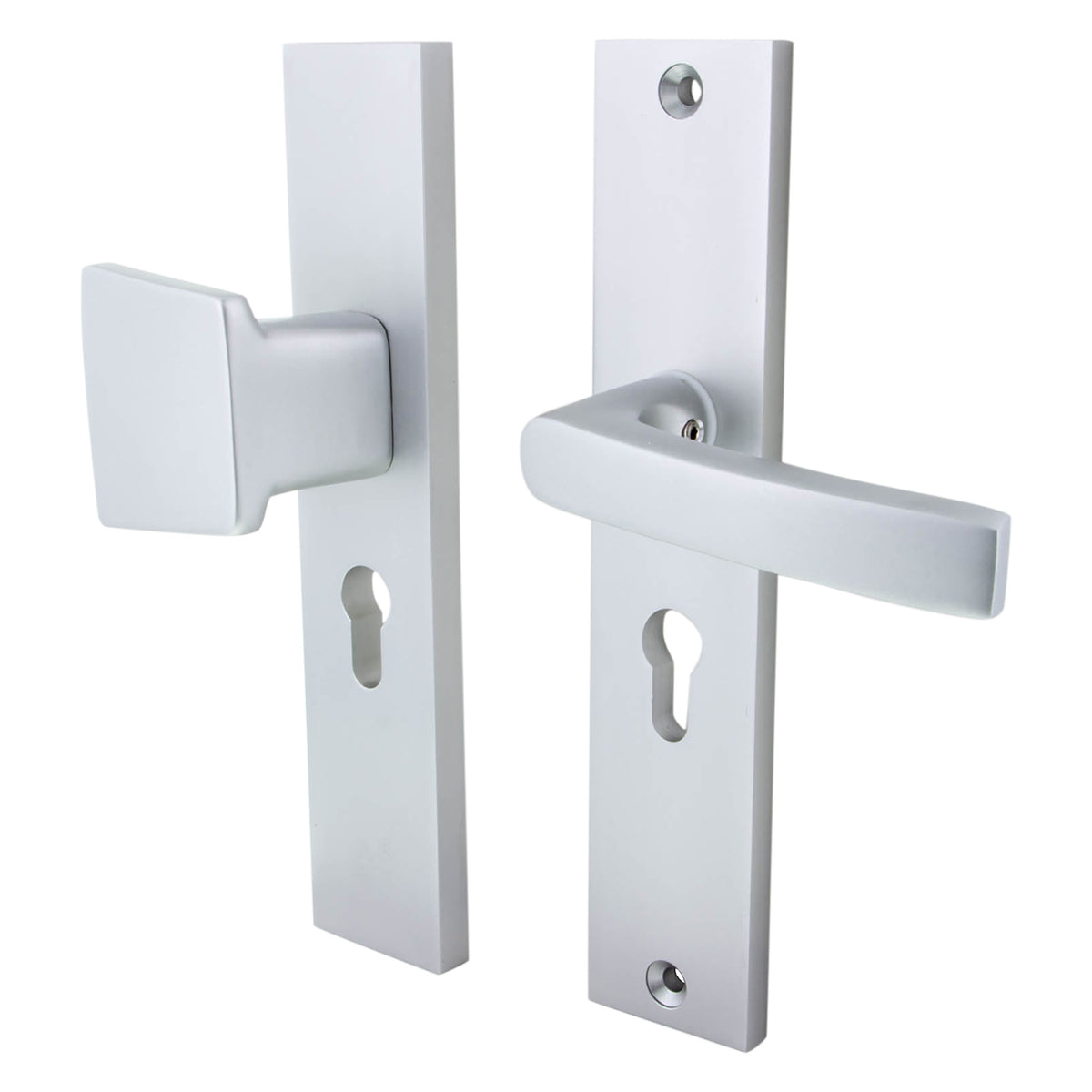 Starx veiligheidsbeslag - duwgarnituur - PC55 - SKG*** - langschild - aluminium F1