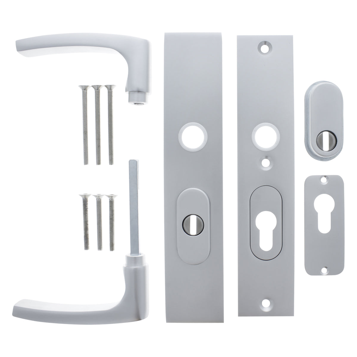 Starx krukgarnituur kruk - langschild - PC55/72 - SKG*** - kerntrek - aluminium F1