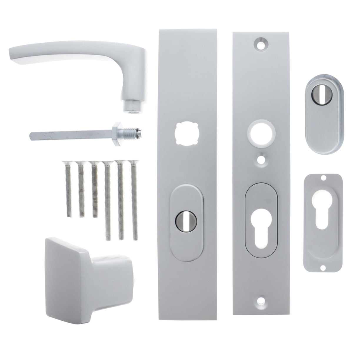 Starx duwgarnituur langschild - PC55/72 - SKG*** - kerntrek - aluminium F1