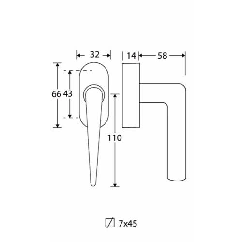 Artitec Mi Satori Draaikiepgarnituur Wig/Elegant mat zwart