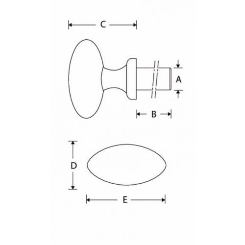 Artitec Penkruk Ei 53mm charme hout