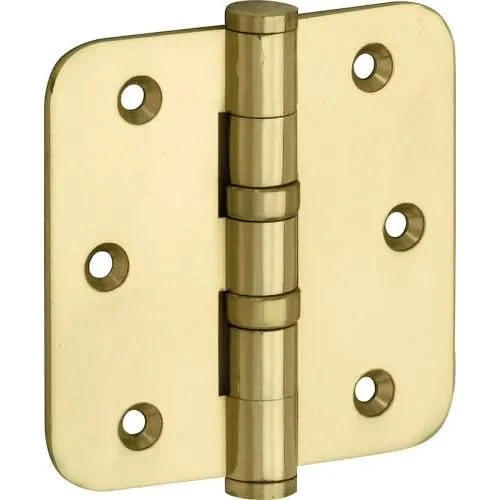 Artitec Mi Satori Kogellagerscharnier ronde hoek vlak 89x89mm messing gelakt