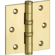 Artitec Mi Satori Kogellagerscharnier rechte hoek vlak 89x89mm messing gelakt - Deurbeslag-expert