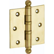 Artitec Mi Satori Kogellagerscharnier rechte hoek vaas 76x76mm messing gelakt - Deurbeslag-expert