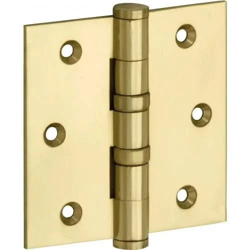 Artitec Mi Satori Kogellagerscharnier rechte hoek vlak 76x76mm messing ongelakt - Deurbeslag-expert