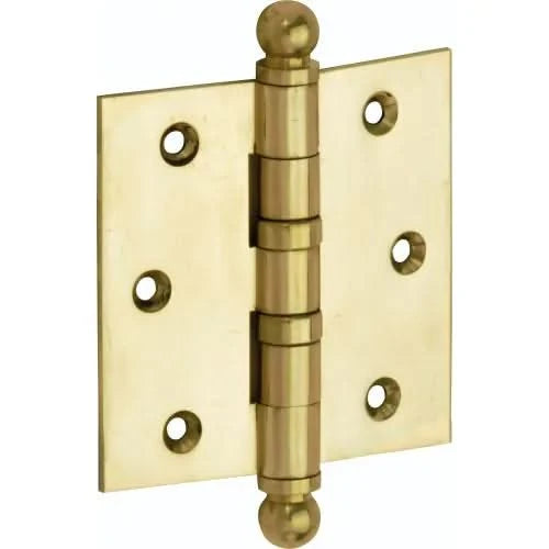 Artitec Mi Satori Kogellagerscharnier rechte hoek bol 89x89mm messing ongelakt - Deurbeslag-expert