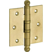 Artitec Mi Satori Kogellagerscharnier rechte hoek bol 76x76mm messing antiek - Deurbeslag-expert