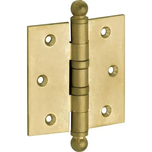 Artitec Mi Satori Kogellagerscharnier rechte hoek bol 76x76mm messing antiek - Deurbeslag-expert