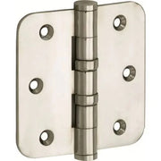 Artitec Mi Satori Kogellagerscharnier ronde hoek vlak 89x89mm glans nikkel