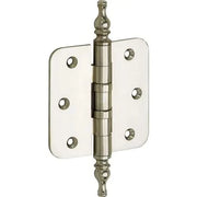 Artitec Mi Satori Kogellagerscharnier ronde hoek vaas 76x76mm glans nikkel - Deurbeslag-expert