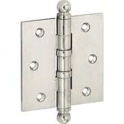 Artitec Mi Satori Kogellagerscharnier rechte hoek bol 76x76mm glans nikkel - Deurbeslag-expert