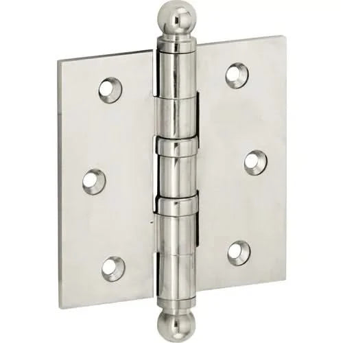 Artitec Mi Satori Kogellagerscharnier rechte hoek bol 76x76mm glans nikkel - Deurbeslag-expert