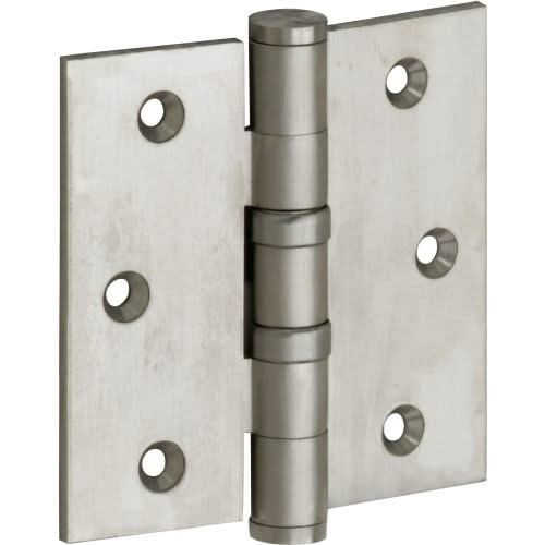 Artitec Mi Satori Kogellagerscharnier rechte hoek vlak 89x89mm mat nikkel ongelakt - Deurbeslag-expert