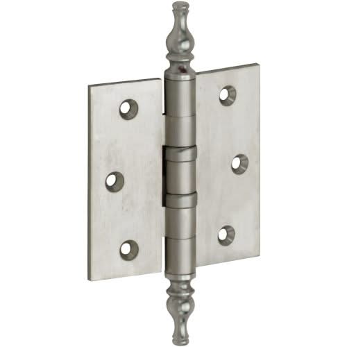 Artitec Mi Satori Kogellagerscharnier rechte hoek vaas 89x89mm mat nikkel ongelakt - Deurbeslag-expert