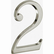 Artitec Mi Satori Huisnummer Roman 120mm-2 mat nikkel PVD, huisnummer, huisnummer bord, huisnummer kopen, huisnummerbord, huisnummerbord kopen