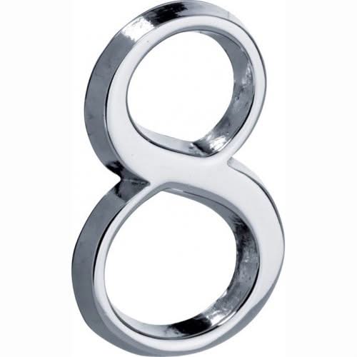 Artitec Mi Satori Huisnummer Roman 50mm-8 glans chroom