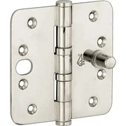 Artitec Mi Satori Kogellagerscharnier SKG3 ronde hoek vlak 89x89mm glans chroom - Deurbeslag-expert